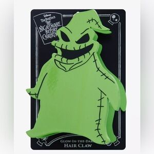 Nightmare Before Christmas Oogie Boogie Glow-In-The-Dark ClawHair Clip Hot Topic
